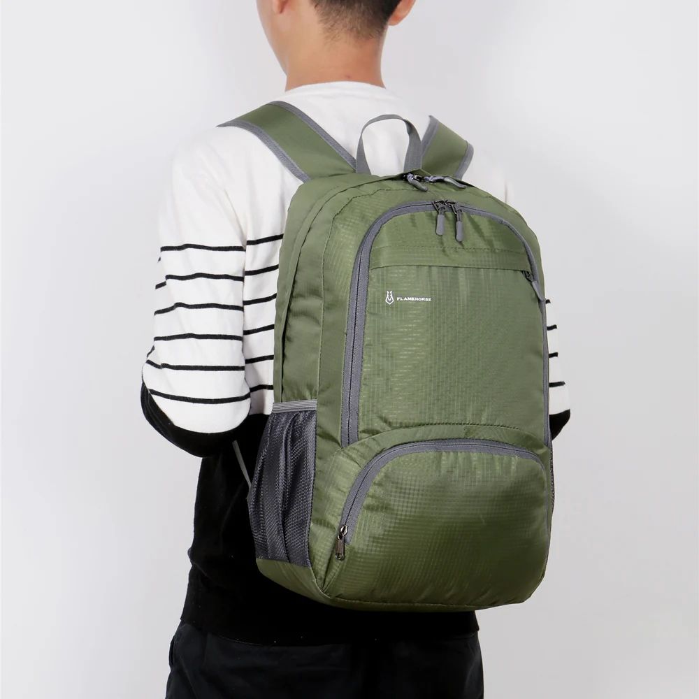 Lightweight Foldable Waterproof Backpack Packable Travel Hiking Daypack