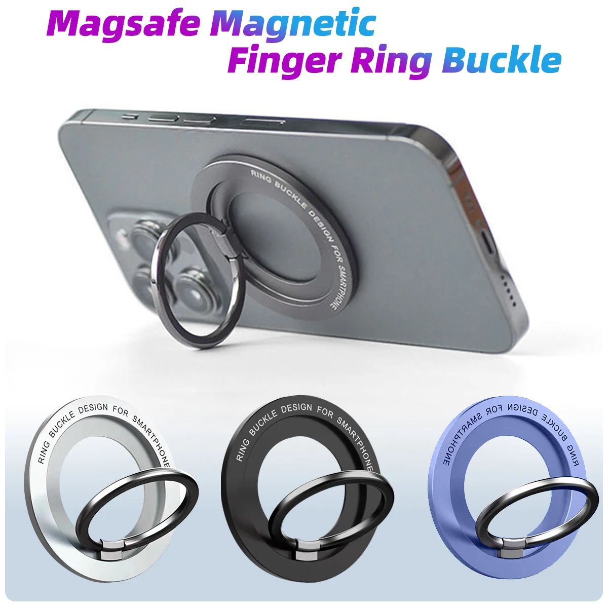 Magnetic Phone Ring Holder Stand
