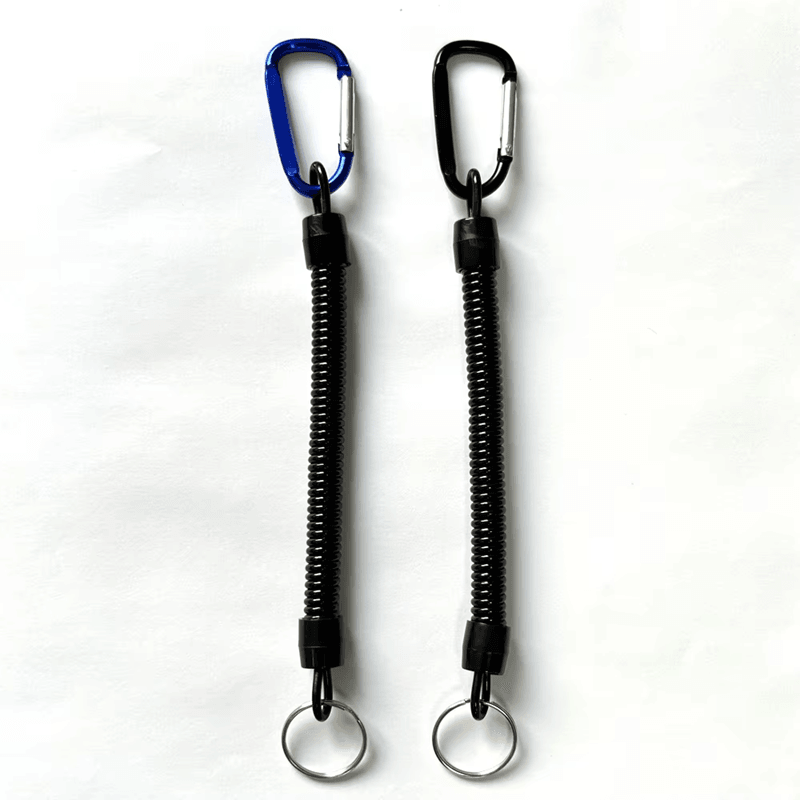 TrailGuard Tactical Retractable Elastic Lanyard for Outdoor Gear