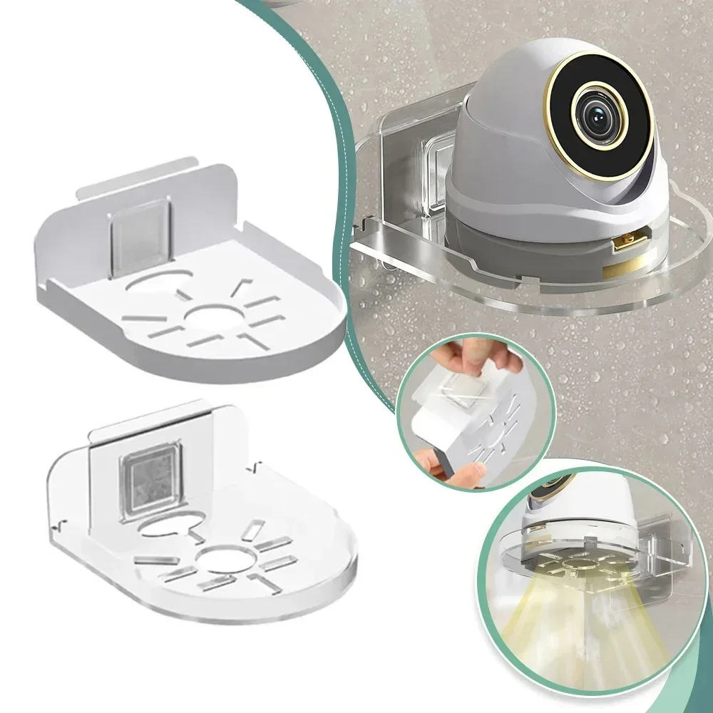 Traceless Wall-Mounted Camera Stand, Punch-Free Security Surveillance Bracket, Self-Adhesive Drill-free Fixer