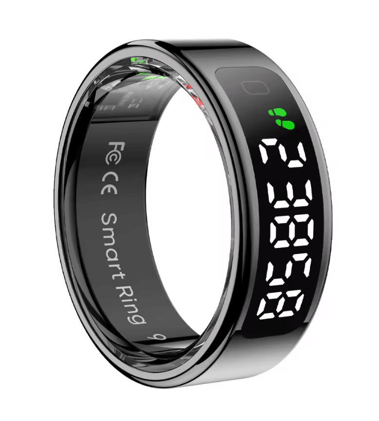 COLMI R12 Smart Ring Touchscreen Health Tracker with Wireless Charging