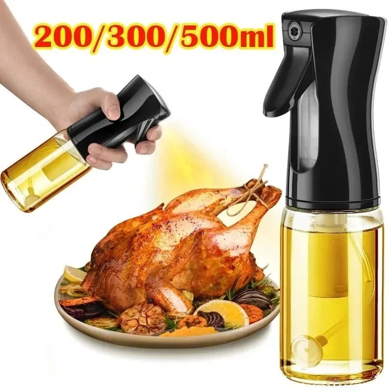 Precision Atomized Misty Oil Spray Bottle