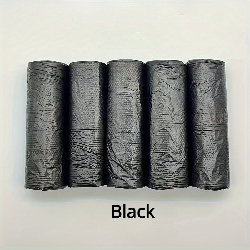 Thicken Disposable Garbage Bags 100 Pack Kitchen Trash Can Liners Leak Proof & Durable Waste Bags
