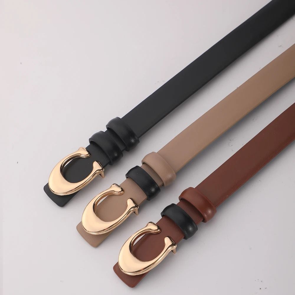 High Quality Womens Fashion Belt with C Buckle