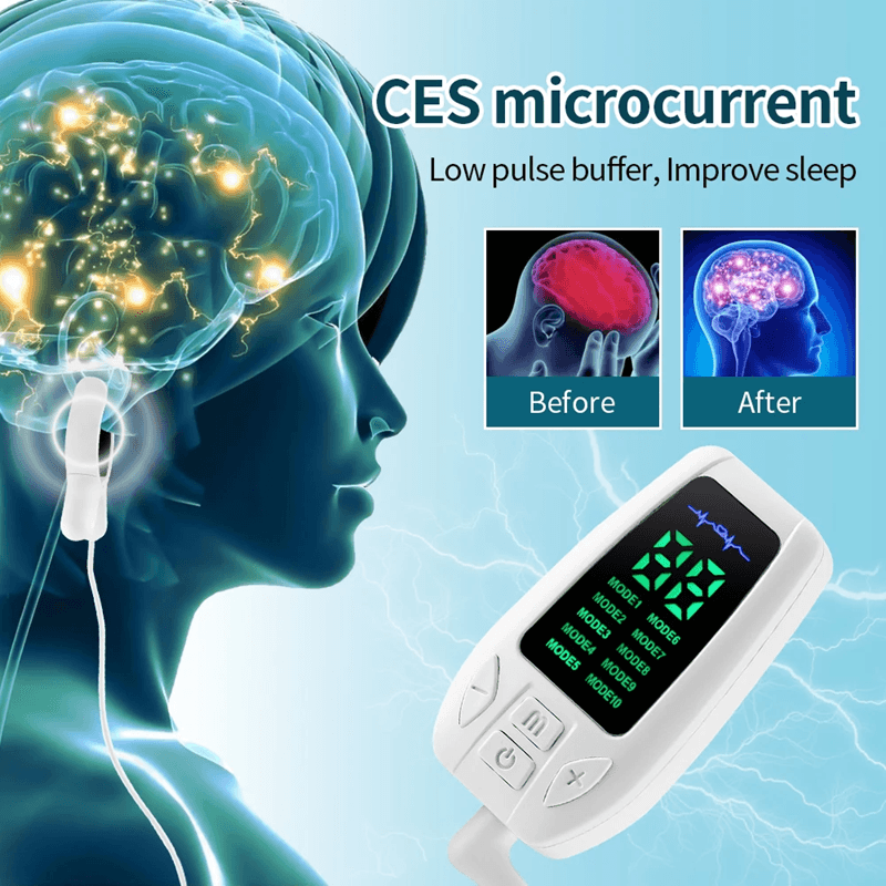 SlumberEase 10Mode CES Microcurrent Sleep Aid Device