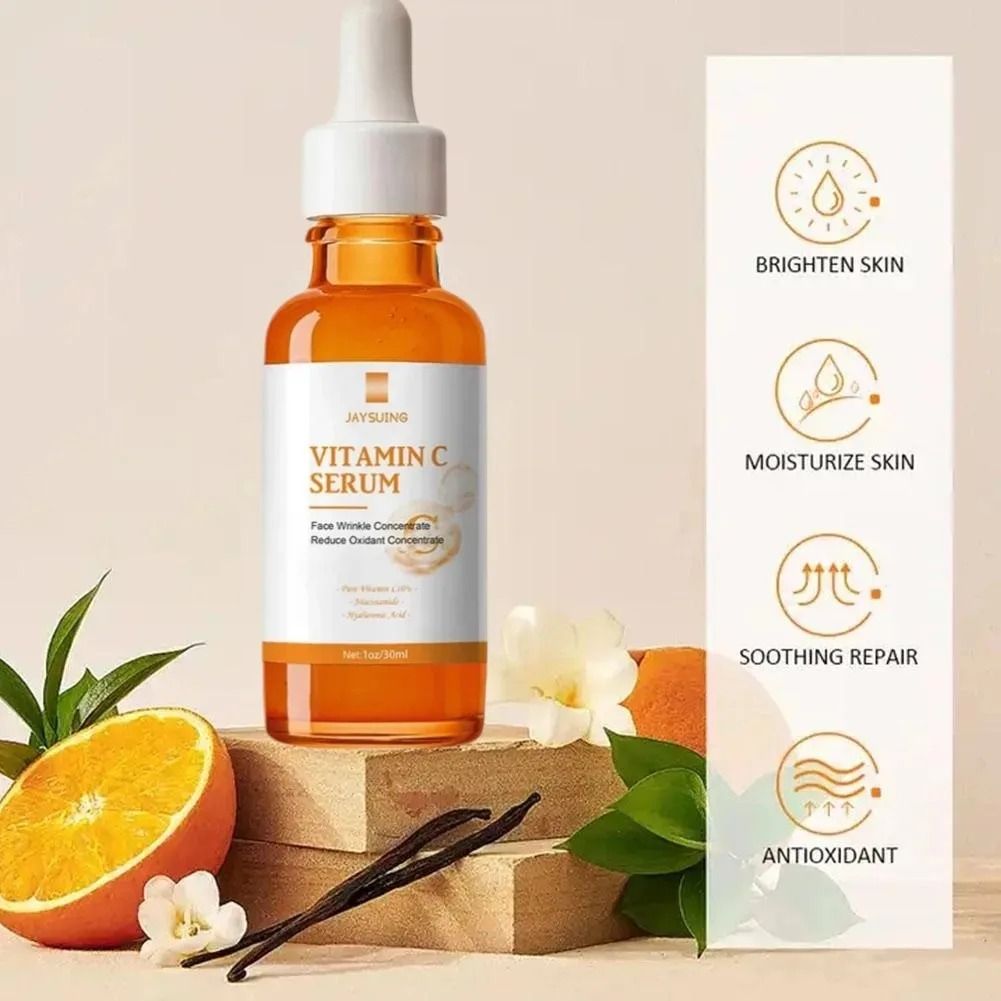 Vitamin C Wrinkle Remover Face Serum Firming Brightening Anti Aging Skin Care 30 ml