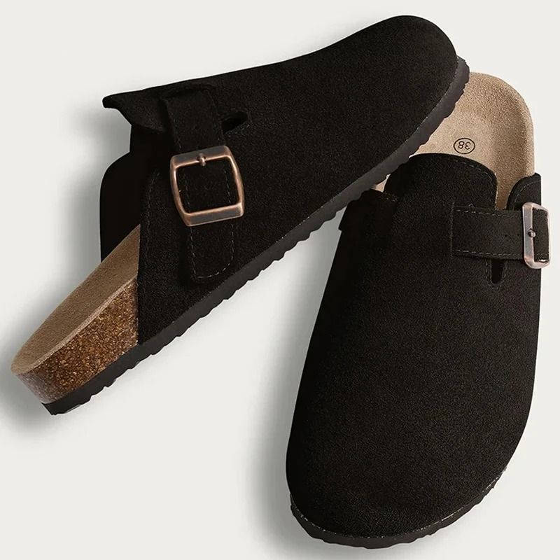 Unisex Cork Footbed Comfort Clogs