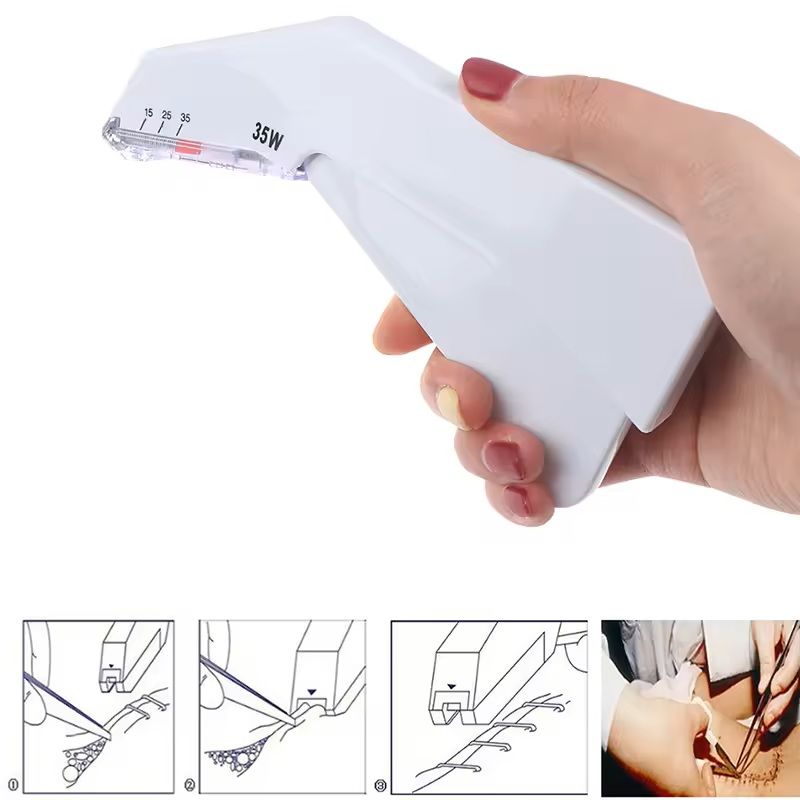 Disposable Medical Skin Stapler with Staple Remover Tool