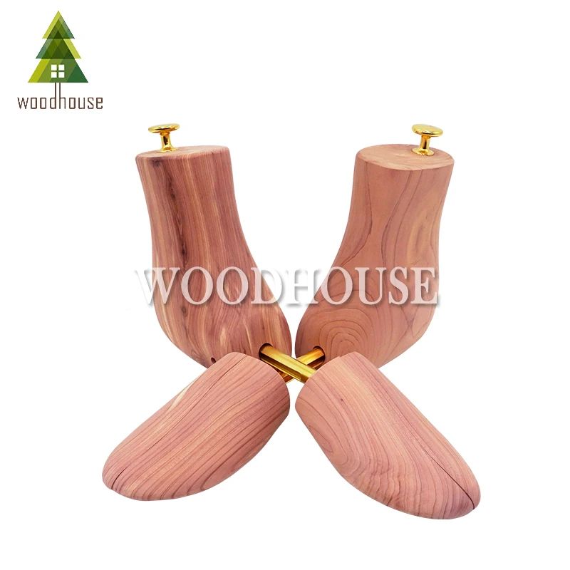 Adjustable Red Cedar Boot Stretcher Shoe Tree Single Tube for Men and Women