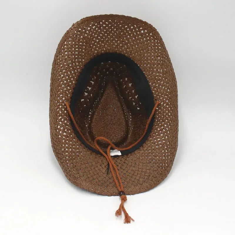 Women Straw Western Cowboy Sun Hat