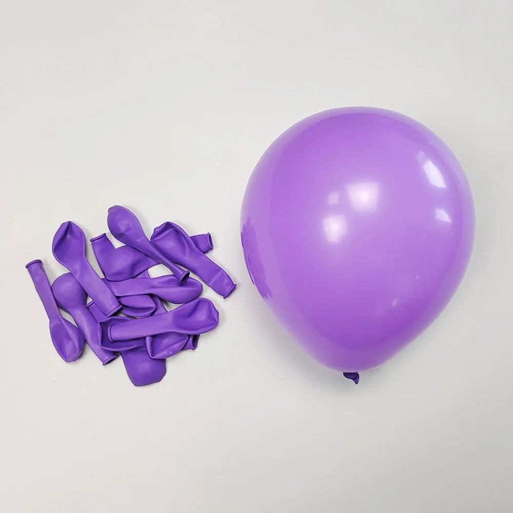 10-Piece 10-Inch Metallic Chrome Latex Balloons