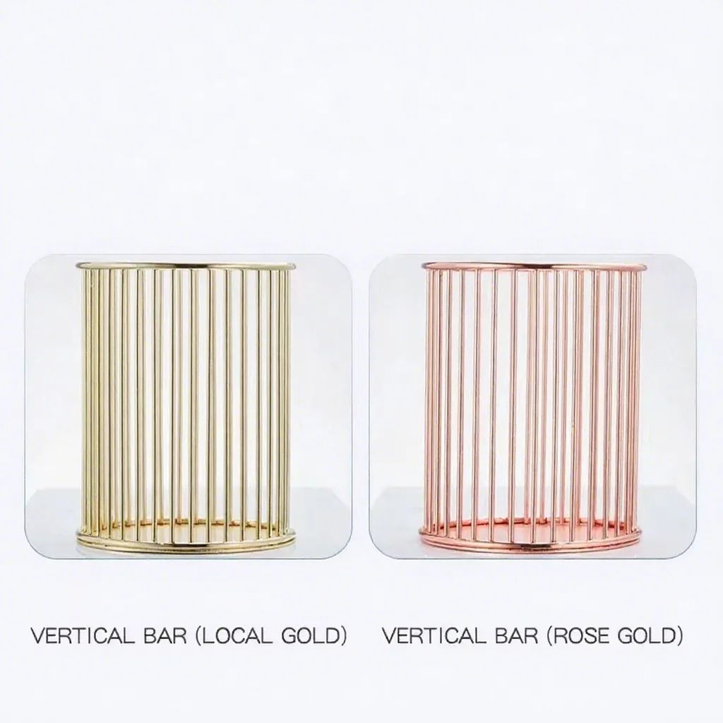 Metal High-End Desktop Pen and Stationery Holder