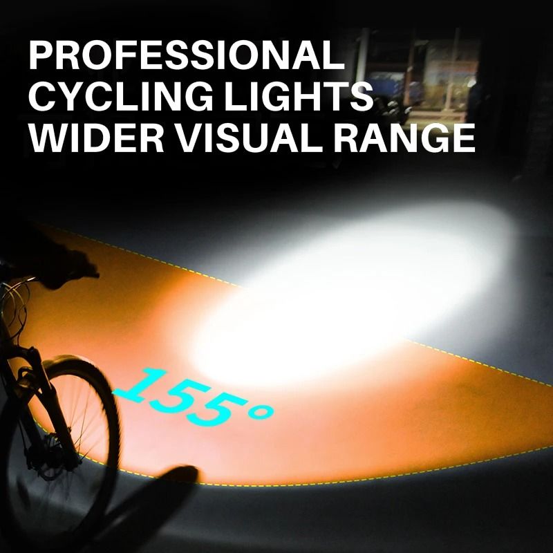 Multi Function Bicycle Headlight with Solar Charging and Digital Display