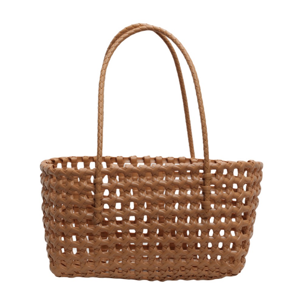 Beach Tote Bag Large Capacity Hollow PVC Summer Shoulder Handbag