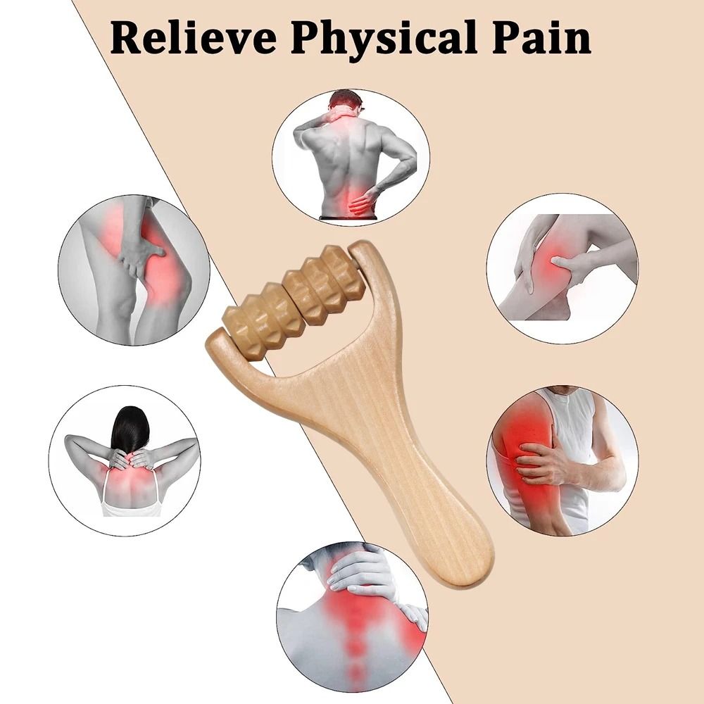 Wooden Maderotherapy Massage Roller Full Body Sculpting Tool