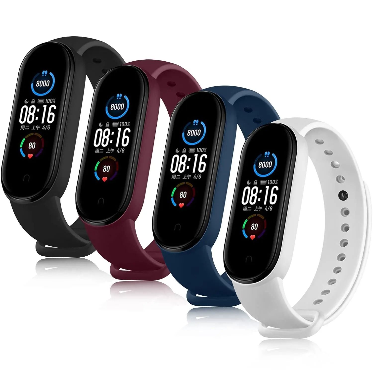 Silicone Sport Watch Band