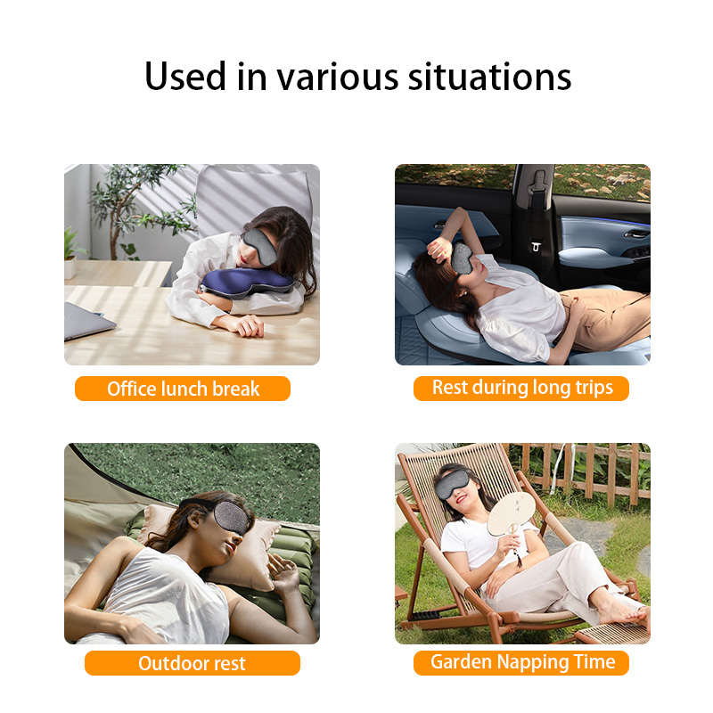 Electric Heating 3D Eye Mask, USB Power, Steam Eye Protection, Hot Intelligent, Sleep Shading