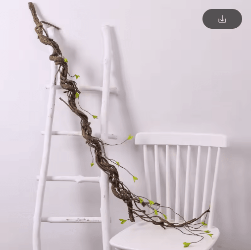Artificial Rattan Vine Branch Rustic Wall Hanging & Wedding Decor Accent