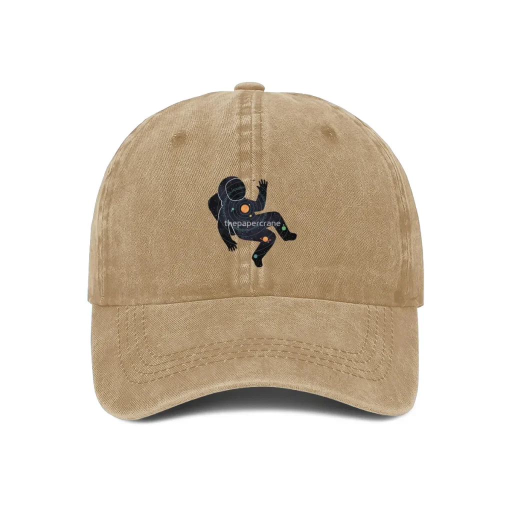 Inner Space Fashion Baseball Cap, Adjustable Cowboy Snapback Hats, Outdoor Caps Sunscreen Hat Hip Hop Tide