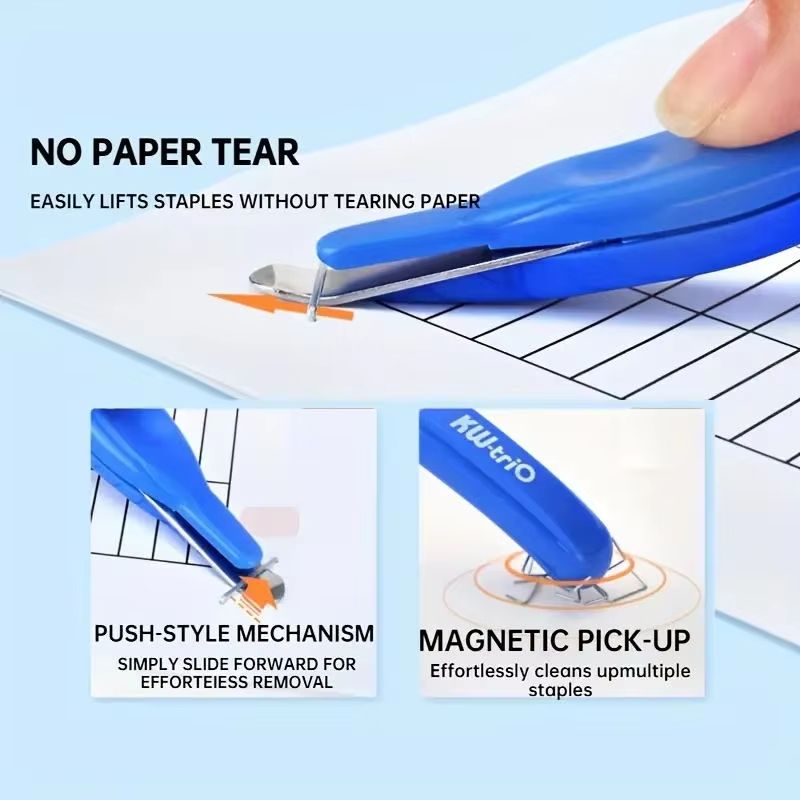 Pen-Shaped Staple Remover and Universal Keycap Puller Tool