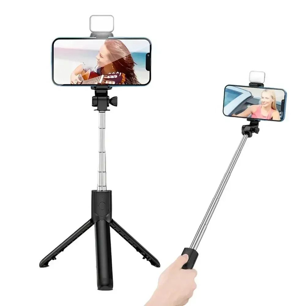 360° Rotation Selfie Stick & Tripod Stand