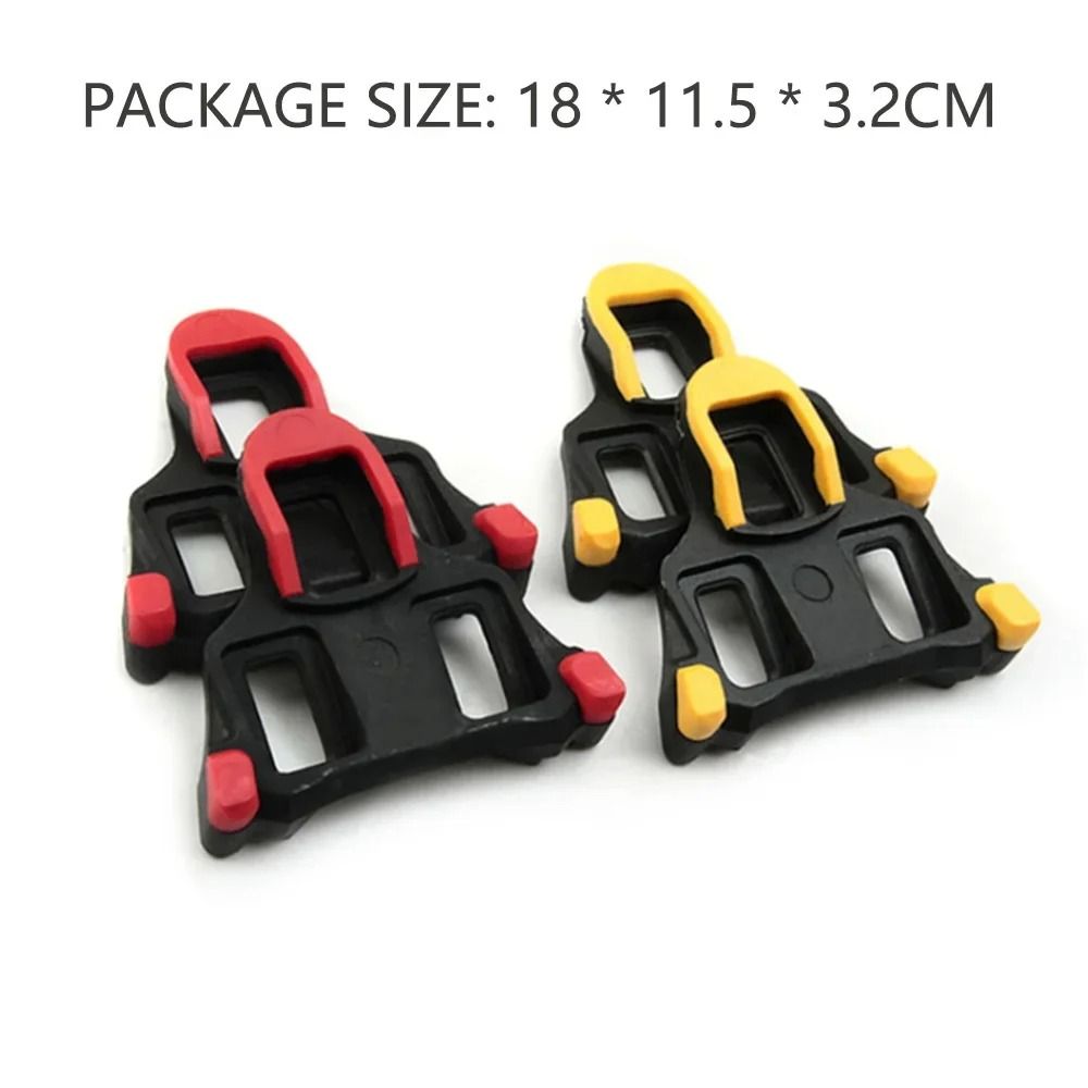 Road Bike Pedal Cleats Compatible with SPD SL Cycling Shoes Self Locking Plates