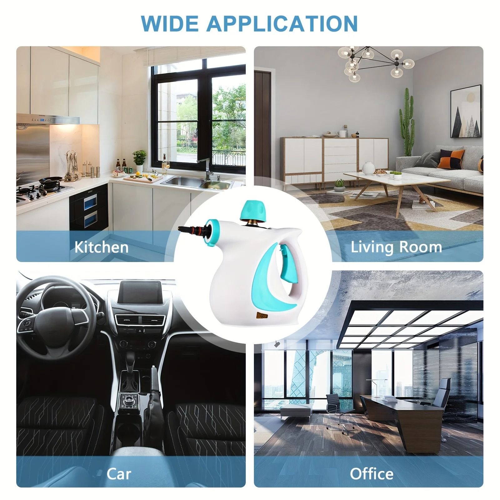 Industrial-Grade Multifunctional High-Pressure Steam Sanitizer