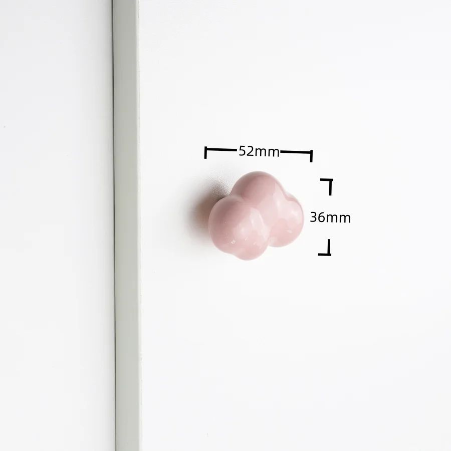 Cute Ceramic Star Moon Cloud Cabinet Knobs
