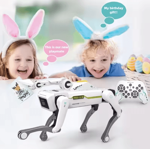 Teeggi Intelligent RC Robot Dog Toy – Multifunction Smart Bionic Mechanical Pet with Remote Control