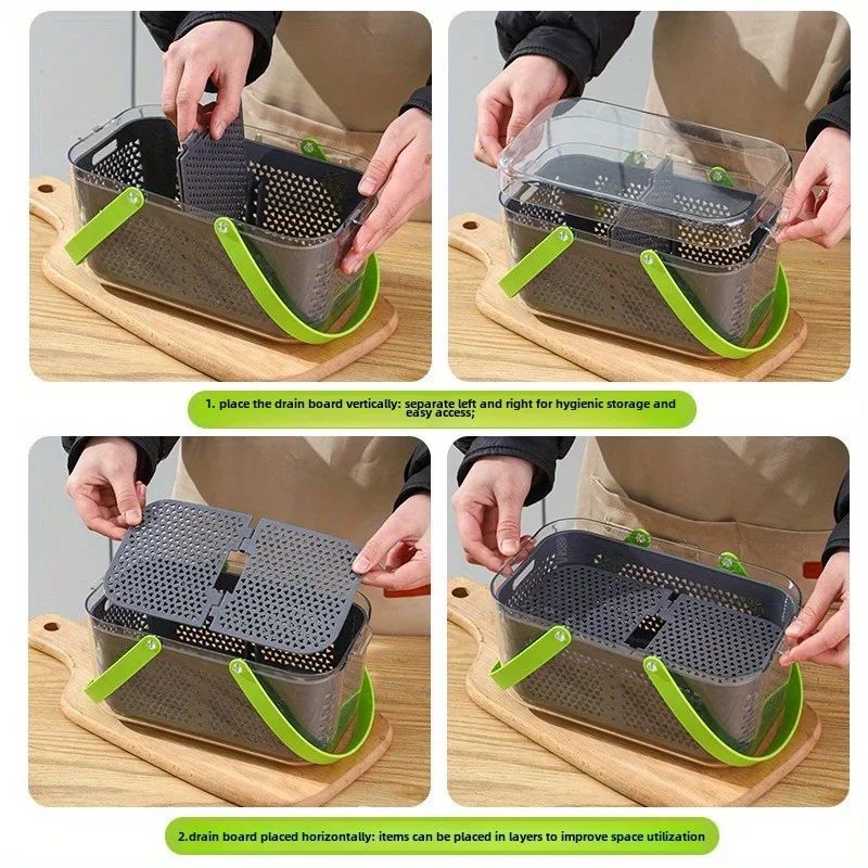 FreshPrep Pro Vegetable Chopper Set with Storage Case