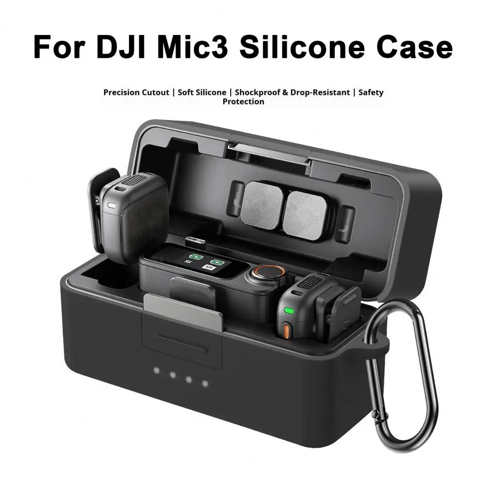 Silicone Protective Case for DJI Mic 3