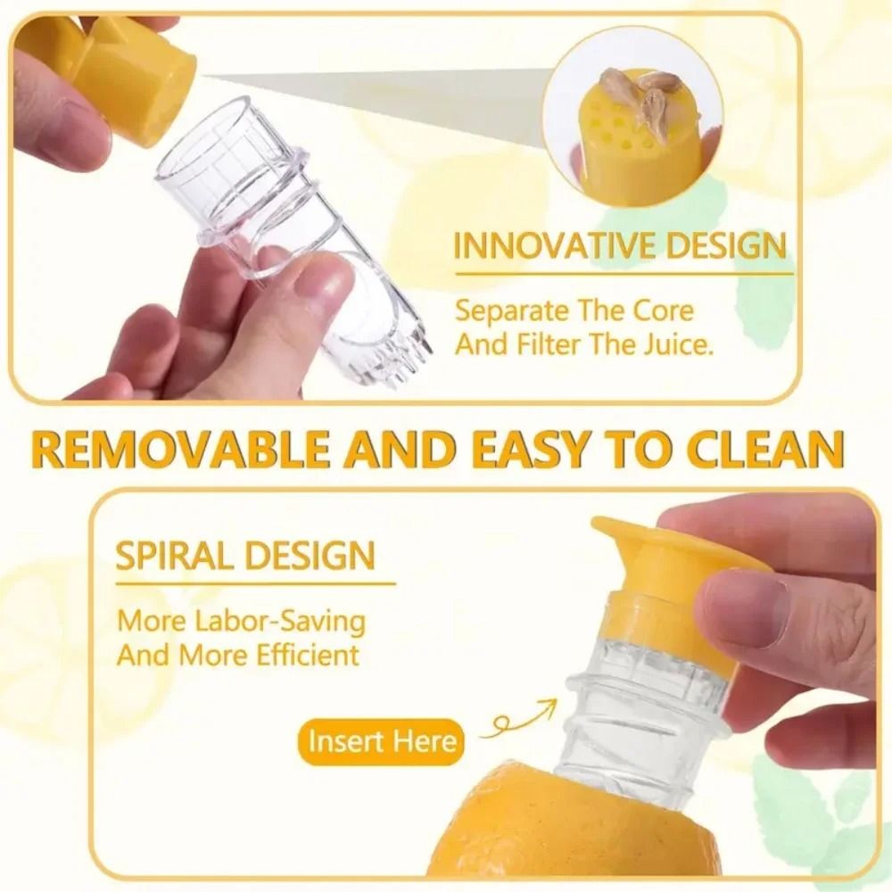 Professional Manual Citrus Juicer and Precision Lemon Squeezer