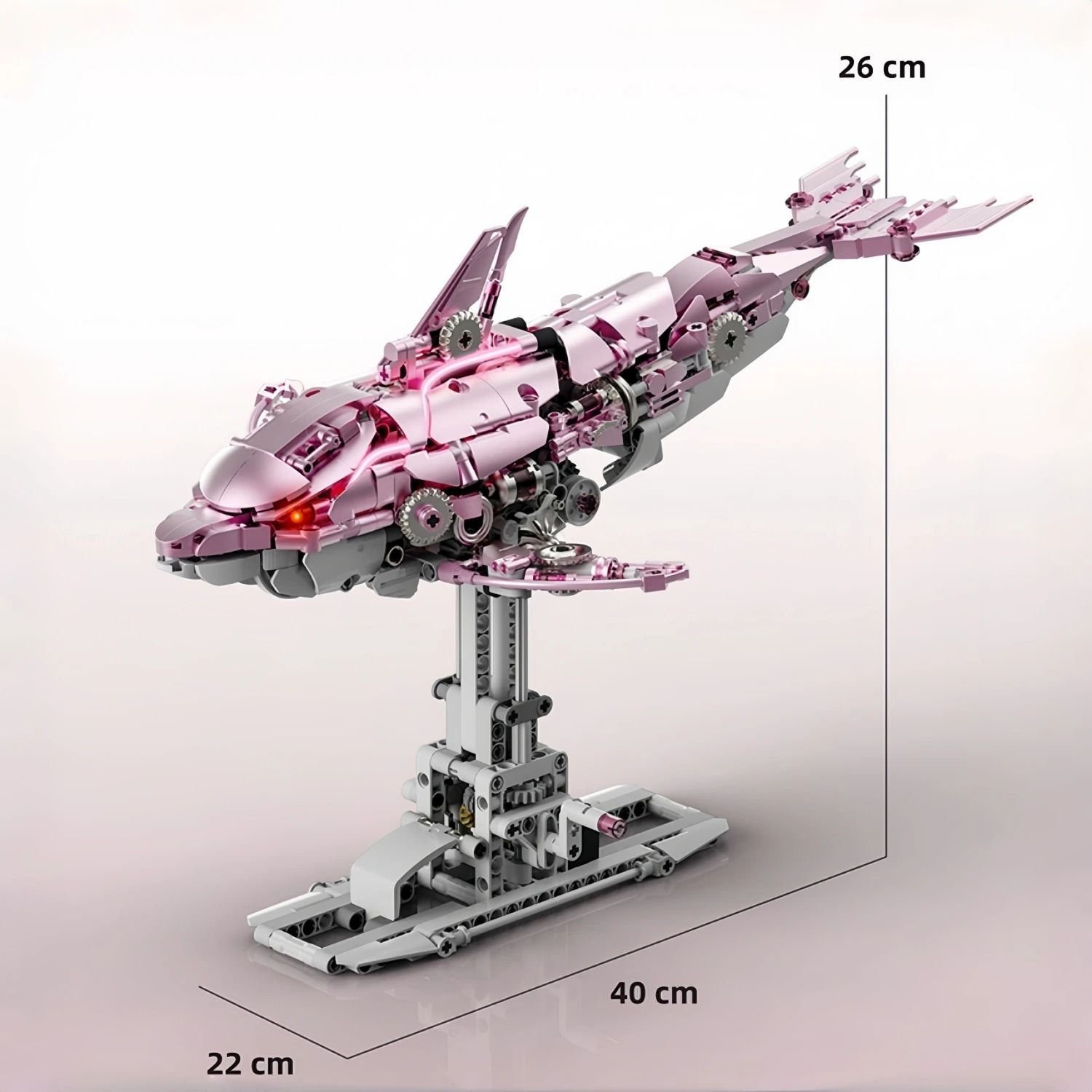 866PCS Mechanical Dragonfly Building Blocks STEM Construction Kit