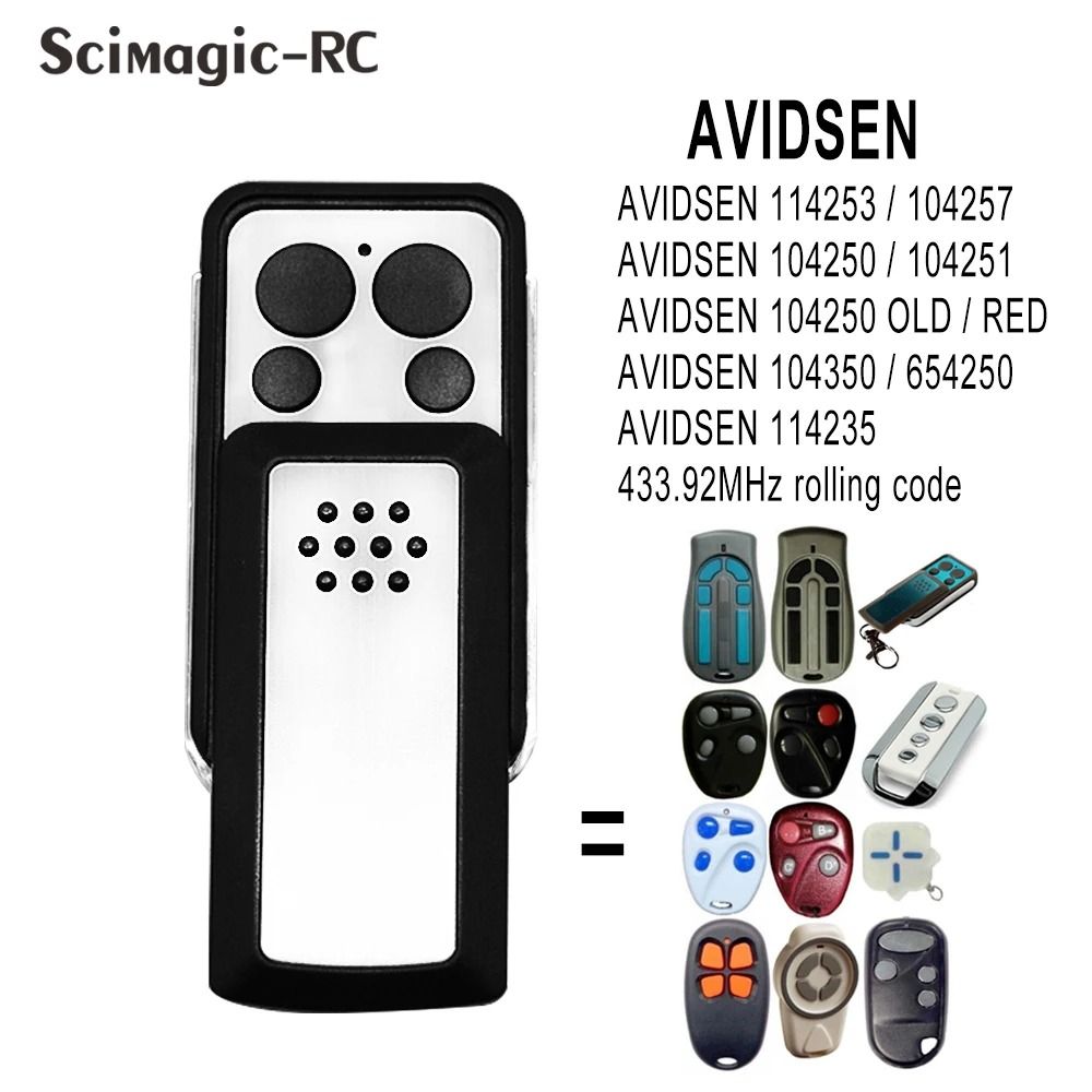 114253 Compatible Garage Remote 433.92MHz