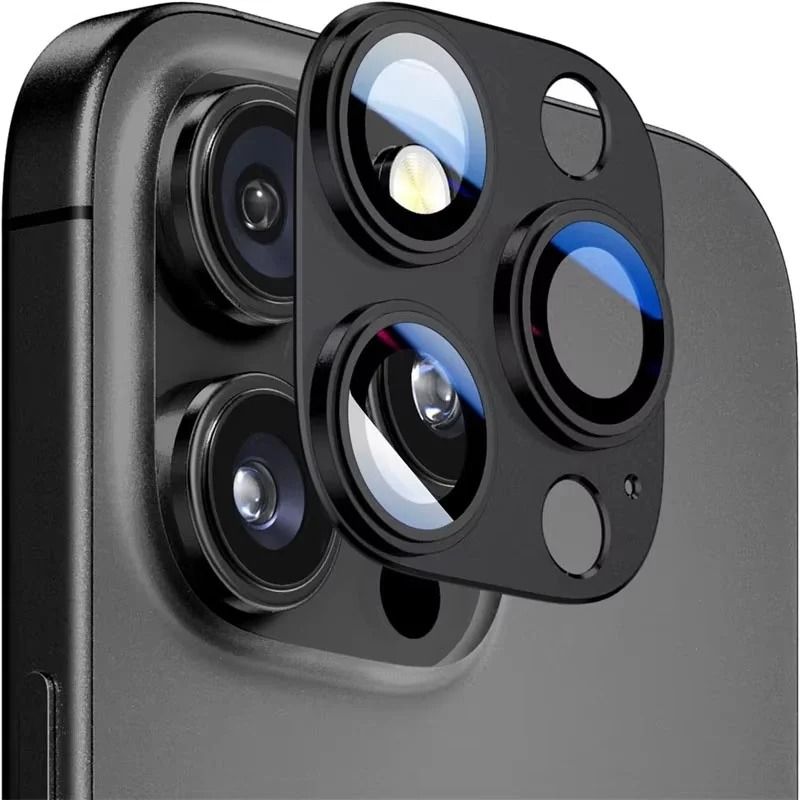 Metal Camera Lens Protector – Premium Rear Lens Screen Protection for iPhone 16, 15, & 14 Series