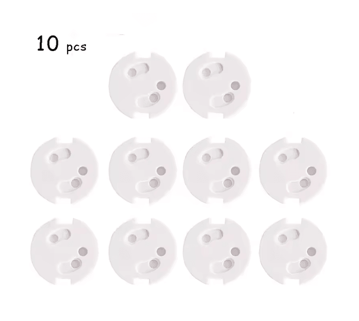 SafeShield Baby Outlet Covers 10 Pack Socket Protection Plugs