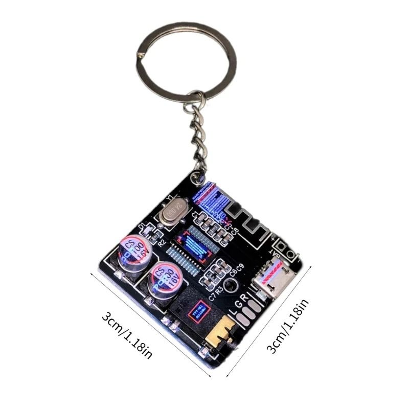 Mechanical Circuit Board Keychain