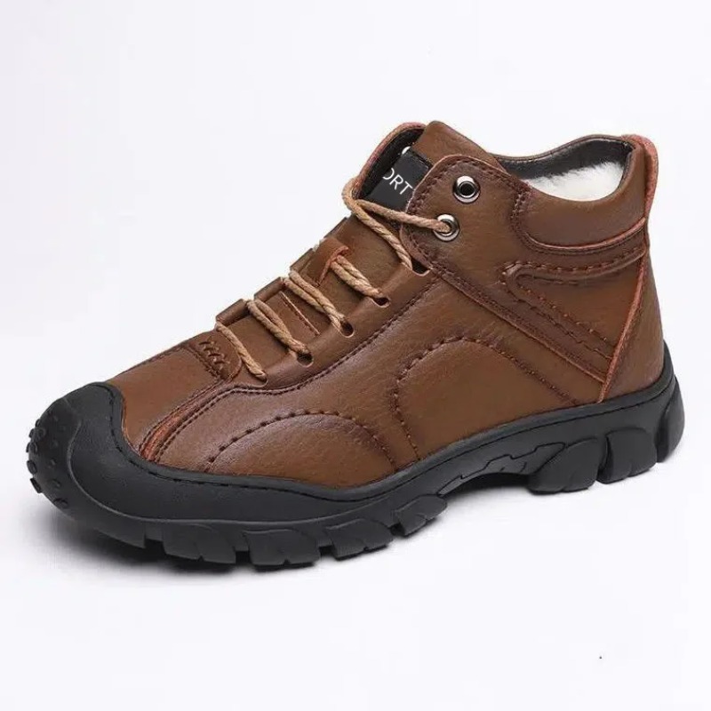 Men's Waterproof Snow Boots – Insulated, Non-Slip Winter Footwear