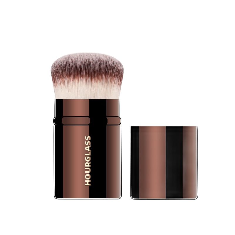 Hourglass Makeup Brush No.23 Retractable Blush Brush Soft Skin Friendly Fiber Hair Fashion Design Single Face Brush