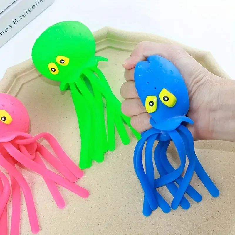 Playful Octopus Squirting Water Toy Set