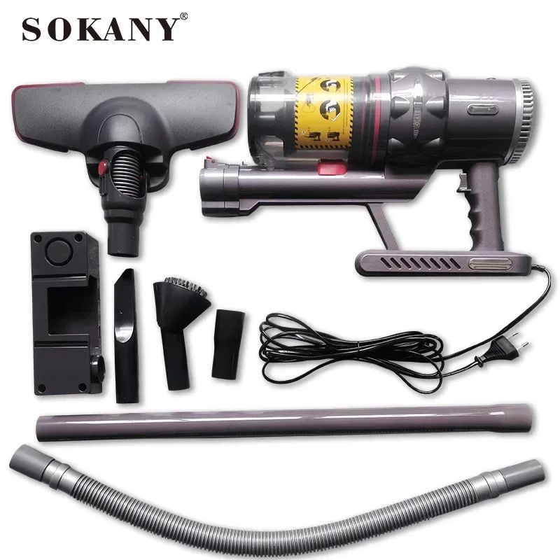 SOKANY 3378 Handheld & Vertical Vacuum Cleaner – Compact Corded Multi-Function Home Cleaning Tool