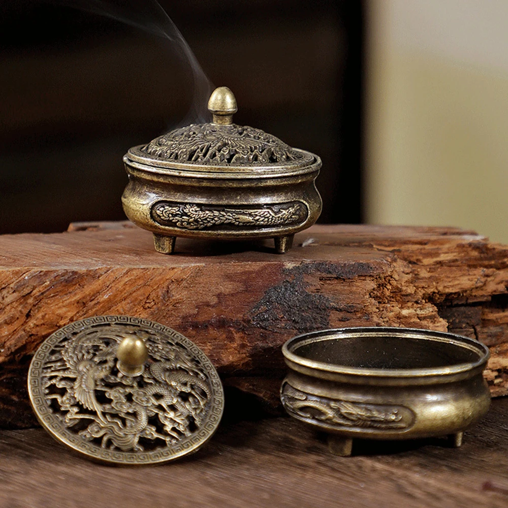 Creative Aromatherapy Burner, Longfeng Fingertip Stove, Non-Stick Powder Tray