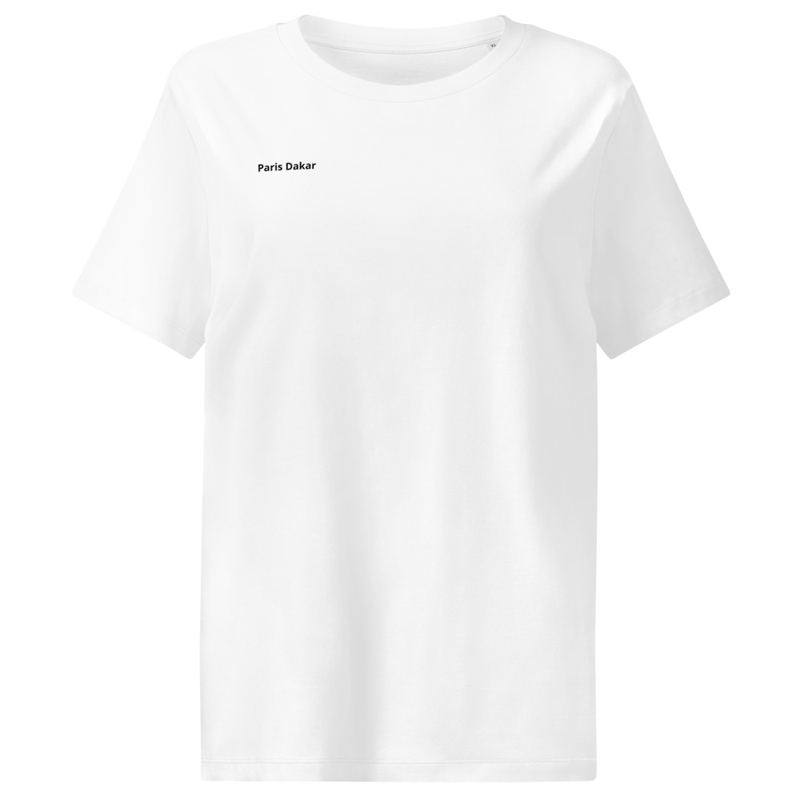 Women’s organic ribbed neck t-shirt