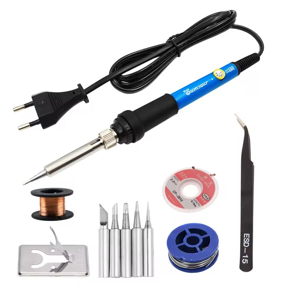 Electric Soldering Iron with Digital Display Adjustable Temperature