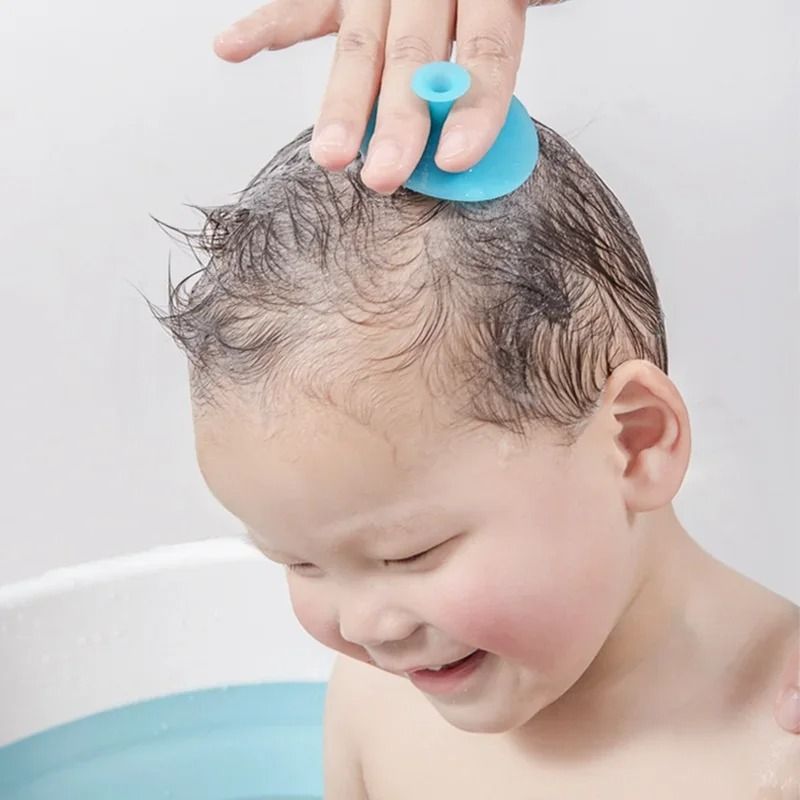 Soft Silicone Kids Shampoo and Massage Brush