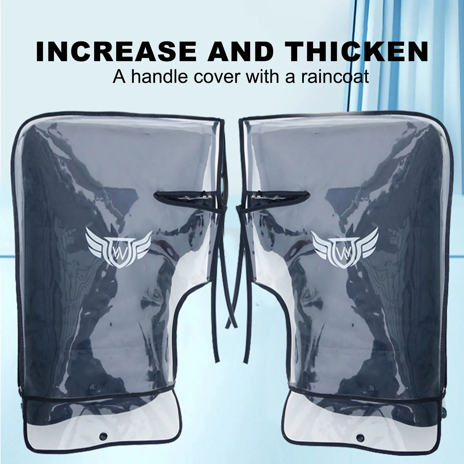 Winter Motorcycle Handlebar Mittens, Thick Waterproof Windproof Covers for Bikes, Tricycles & Scooters, Warm Hands