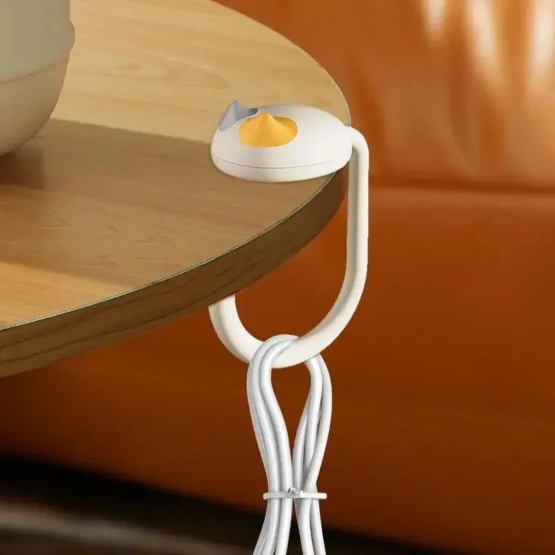 Cute Cat Tail Portable Purse Hook Table Hanger
