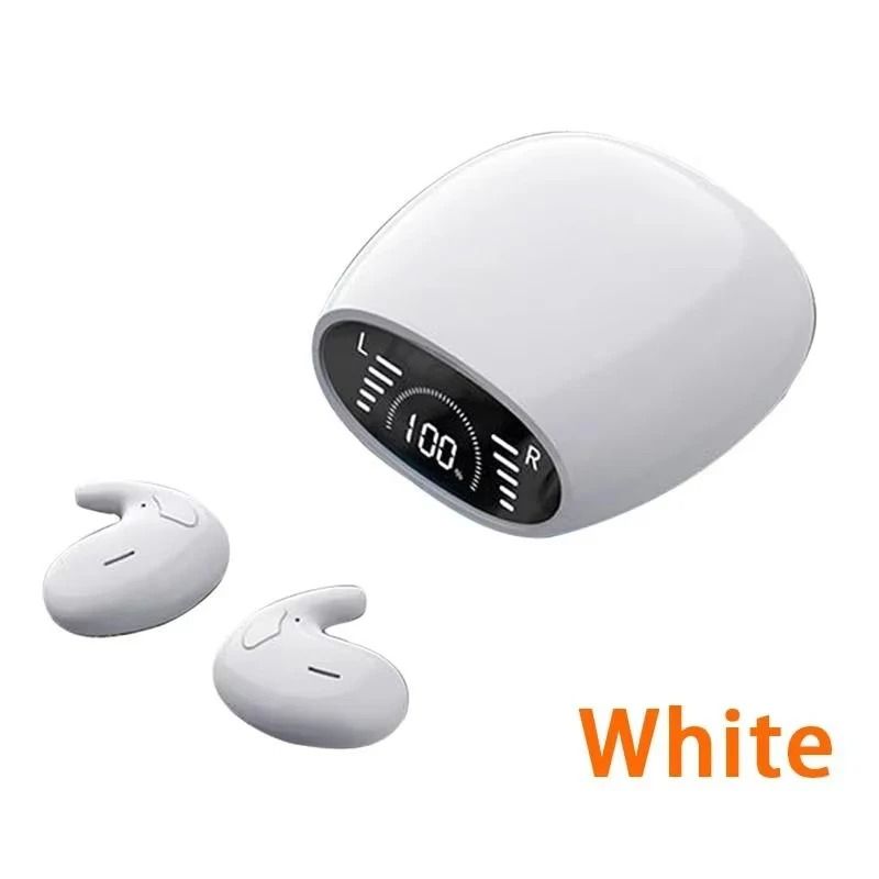 Invisible Bluetooth Sleep Earbuds with Noise Canceling Microphone and Waterproof Design