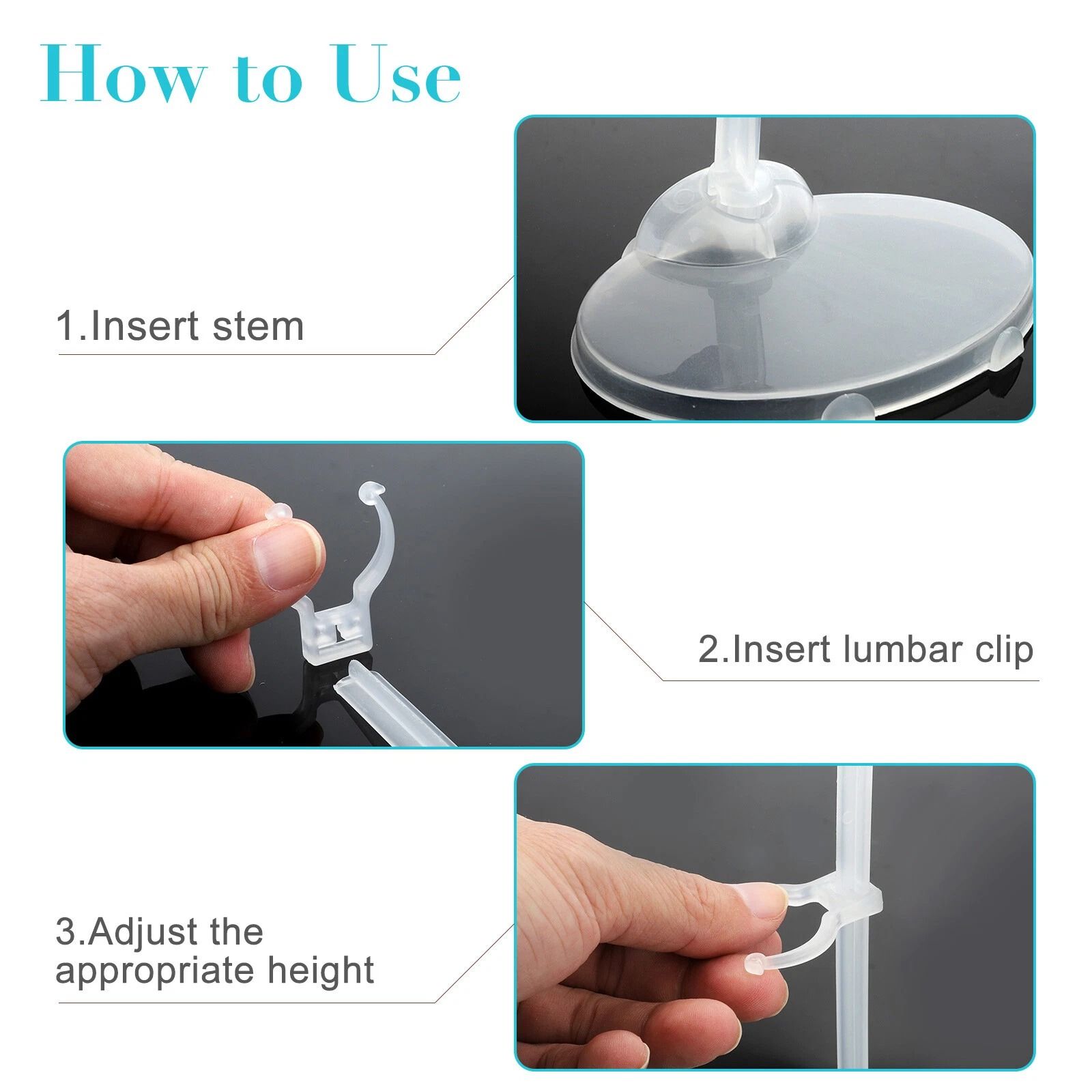 Doll Display Stand Transparent Model Holder & Shelf Support
