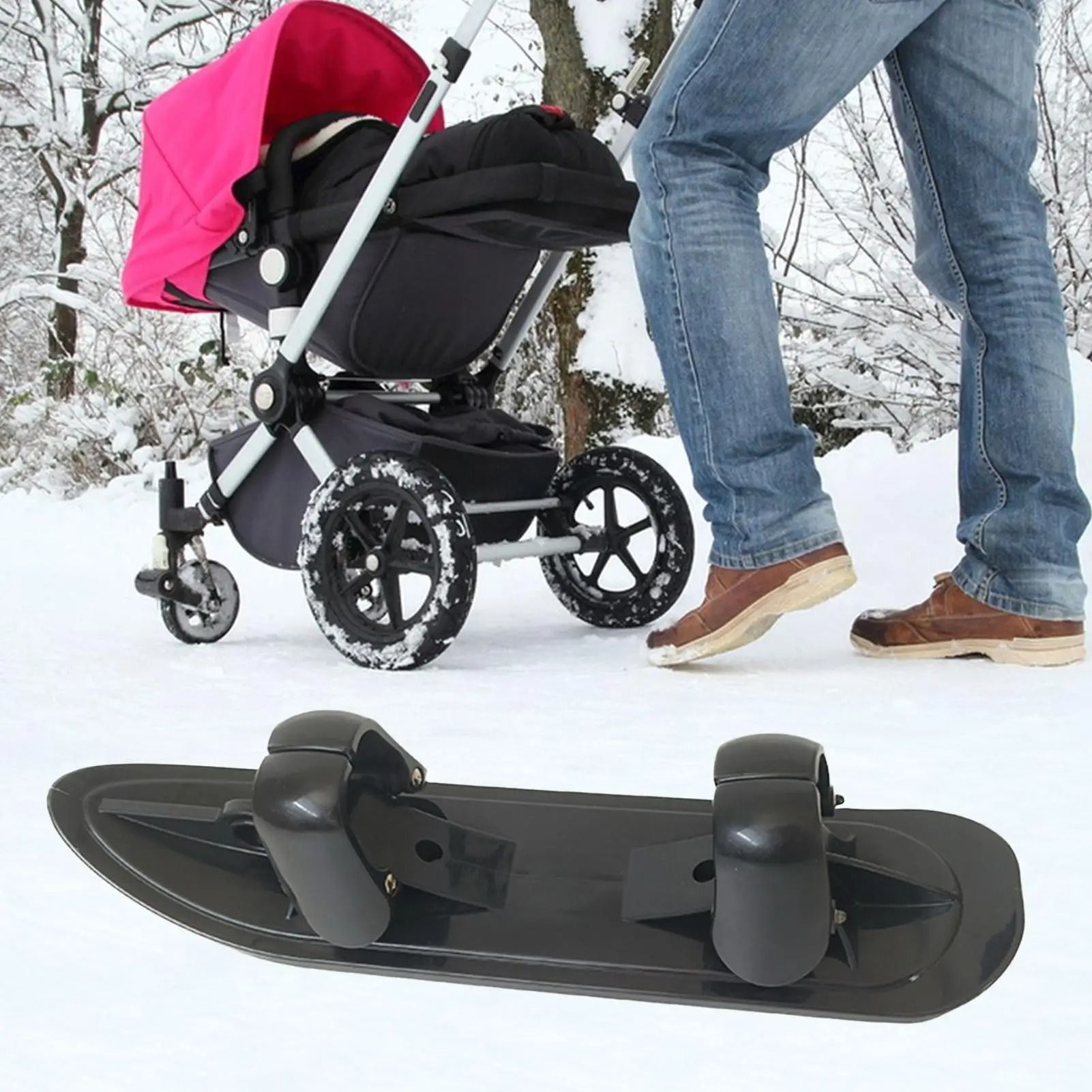 Kids Snow Scooter Ski Board